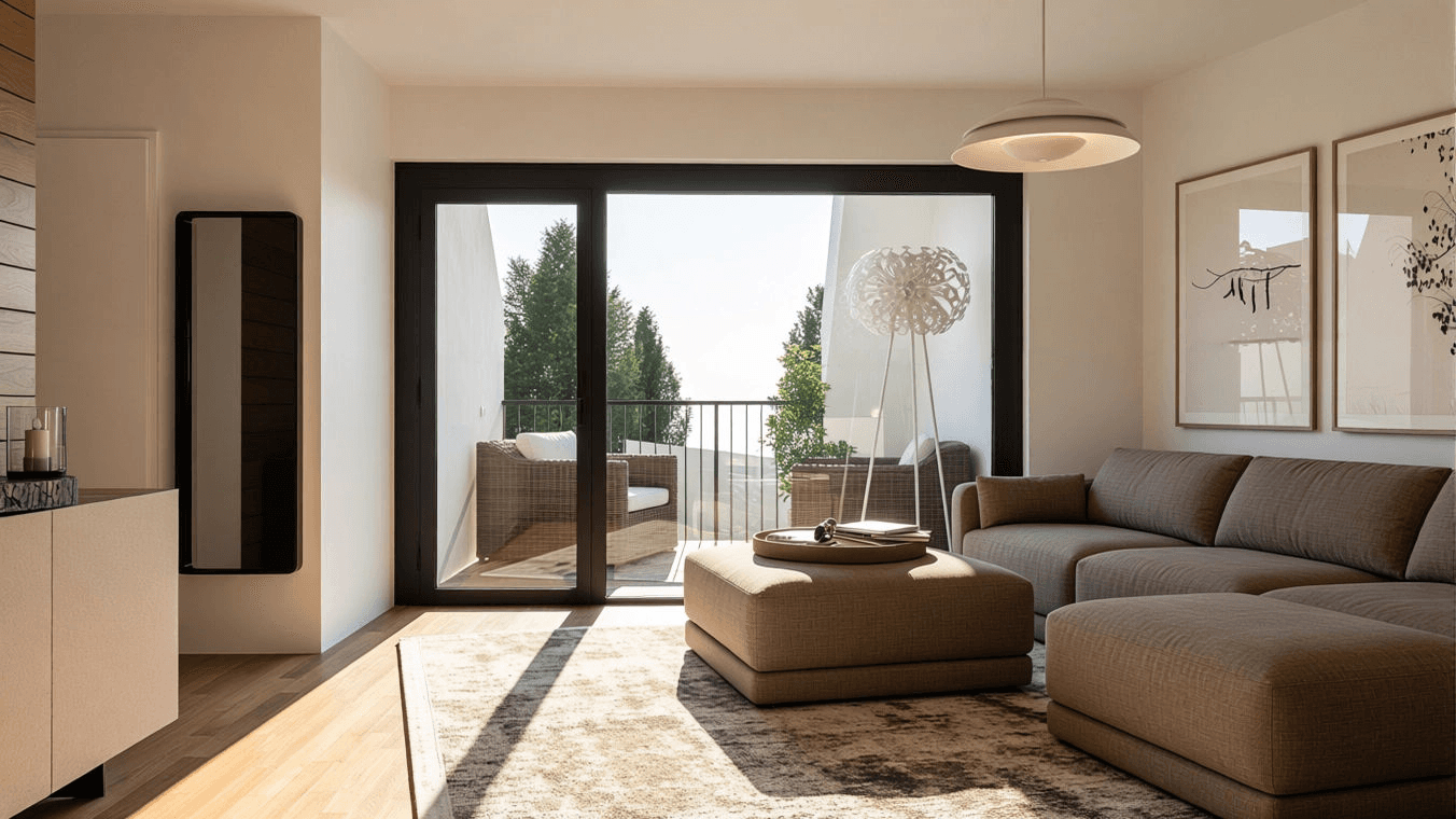 TOP 5 - Wohnraum mit Blick ins Gr\u00FCne